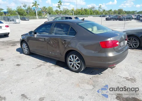 2013 Volkswagen Jetta 2.5L Se из США, поврежденный, VIN 3VWBX7AJ8DM407133